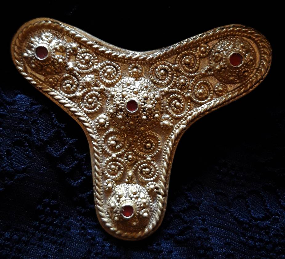 Kleeblattfibel Wikinger